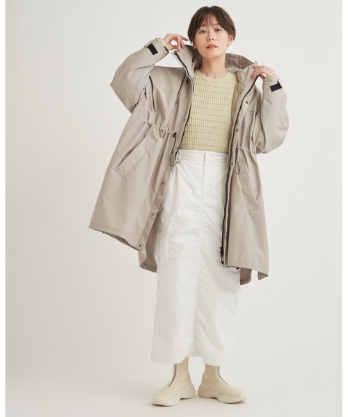 【emmi atelier】 ライナー付き撥水コート emmi（エミ）の「【emmi atelier】ライナー付き撥水コート
