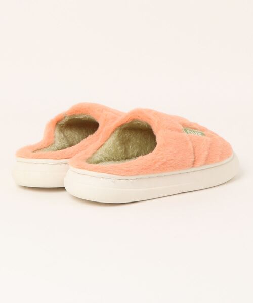 TABI PAL（タビパル）の「あったか　スリッパ（ルームシューズ/スリッパ・レディース・パープル/オレンジ/ブラウン/グリーン/ピンク/グレー/ライトピンク/ピンク系1/パープル系1/グレー系1・25cm/27cm/26cm/24cm/23cm）」の15枚目の写真