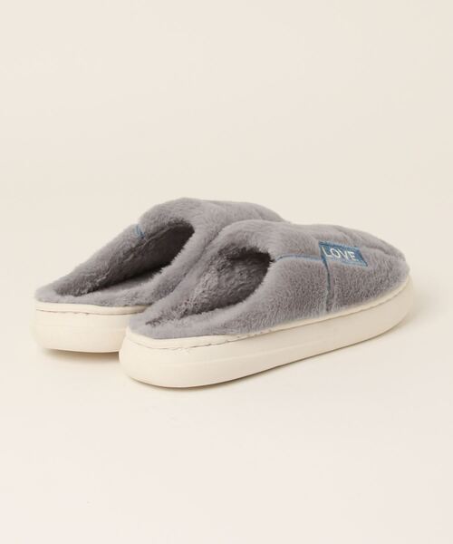 TABI PAL（タビパル）の「あったか　スリッパ（ルームシューズ/スリッパ・レディース・パープル/オレンジ/ブラウン/グリーン/ピンク/グレー/ライトピンク/ピンク系1/パープル系1/グレー系1・25cm/27cm/26cm/24cm/23cm）」の20枚目の写真