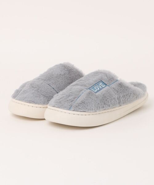 TABI PAL（タビパル）の「あったか　スリッパ（ルームシューズ/スリッパ・レディース・パープル/オレンジ/ブラウン/グリーン/ピンク/グレー/ライトピンク/ピンク系1/パープル系1/グレー系1・25cm/27cm/26cm/24cm/23cm）」の12枚目の写真