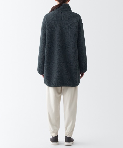 無印良品(ムジルシリョウヒン)の「〔MUJI WALKER〕防風フリースコート(その他アウター・レディース・アイボリー/ダークグレー/ブラウン系1・M/L/XL/XS/S/XXL)」の16枚目の写真