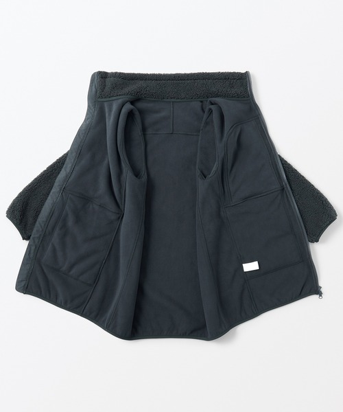無印良品(ムジルシリョウヒン)の「〔MUJI WALKER〕防風フリースコート(その他アウター・レディース・アイボリー/ダークグレー/ブラウン系1・M/L/XL/XS/S/XXL)」の21枚目の写真