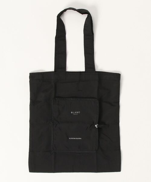 THEATRE PRODUCTS（シアタープロダクツ）の「【THEATRE PRODUCTS × BLANCmaison】PACKABLE TOTE（エコバッグ/サブバッグ・レディース・ブラック/ベージュ/ライトグレー・FREE）」の7枚目の写真