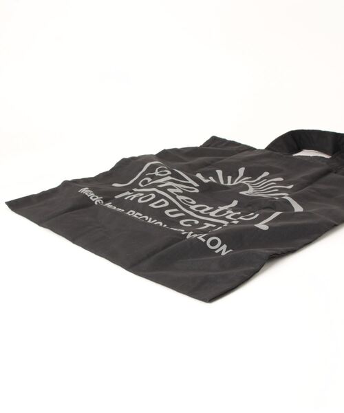THEATRE PRODUCTS（シアタープロダクツ）の「【THEATRE PRODUCTS × BLANCmaison】PACKABLE TOTE（エコバッグ/サブバッグ・レディース・ブラック/ベージュ/ライトグレー・FREE）」の9枚目の写真