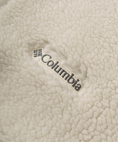 Columbia（コロンビア）の「【Columbia/コロンビア】ワンポイント刺繍デザイン リバーシブル シアトルⅡジャケット/ボアフリースジャケット/アウトドア/AE5693（ブルゾン・メンズ・ベージュ/ブラック/ホワイト×ブラック・L/M/S/XL）」の20枚目の写真