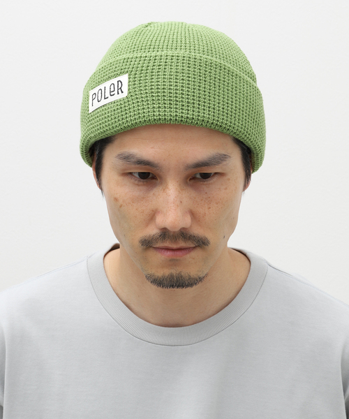 POLeR（ポーラー）の「【POLeR / ポーラー】 US POLeR WORKERMAN ビーニー（ニットキャップ/ビーニー・メンズ・ブラック/オレンジ/カーキ/ブラウン・FREE）」の6枚目の写真