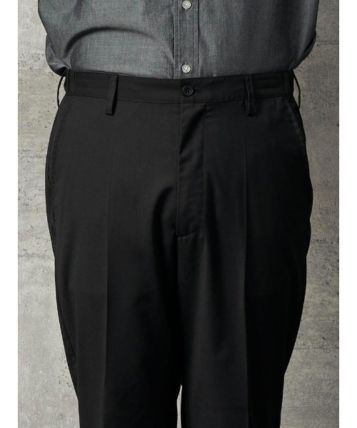 Perfect Suit FActory（パーフェクトスーツファクトリー）の「TOKYO RUN　カラーセットアップ　パンツ　グリーン/ブラウン/ブラック/ネイビー（スラックス・メンズ・ブラック/ブラウン/ネイビー/カーキ・LL/S/L/M）」の9枚目の写真