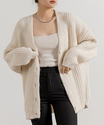 DAY CLOSET | レディース ドロップスリーブルーズニットカーディガン(カーディガン/ボレロ)