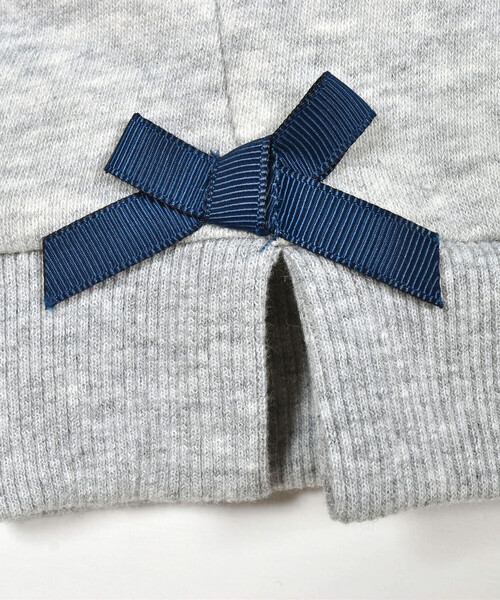 BeBe(ベベ)の「ベア裏毛クッキープリントトレーナー(80~150cm)(スウェット・キッズ・グレー/ピンク・140cm/150cm/120cm/100cm/110cm/90cm/130cm/80cm)」の13枚目の写真
