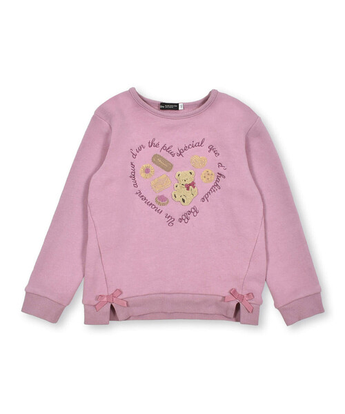 BeBe(ベベ)の「ベア裏毛クッキープリントトレーナー(80~150cm)(スウェット・キッズ・グレー/ピンク・140cm/150cm/120cm/100cm/110cm/90cm/130cm/80cm)」の15枚目の写真