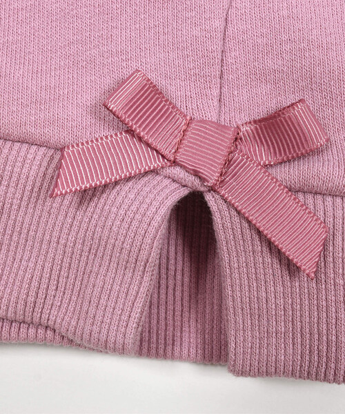 BeBe(ベベ)の「ベア裏毛クッキープリントトレーナー(80~150cm)(スウェット・キッズ・グレー/ピンク・140cm/150cm/120cm/100cm/110cm/90cm/130cm/80cm)」の21枚目の写真