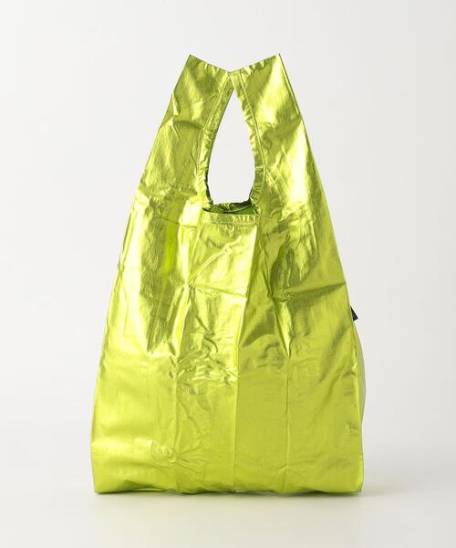 BAGGU(バグー)の「<BAGGU> BABY METALLIC バッグ(エコバッグ/サブバッグ・キッズ・ゴールド/ライム・FREE)」の1枚目の写真