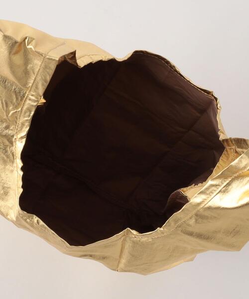 BAGGU(バグー)の「<BAGGU> BABY METALLIC バッグ(エコバッグ/サブバッグ・キッズ・ゴールド/ライム・FREE)」の7枚目の写真