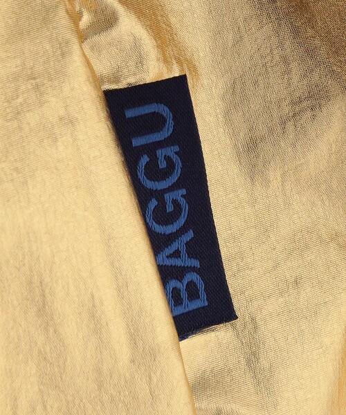 BAGGU(バグー)の「<BAGGU> BABY METALLIC バッグ(エコバッグ/サブバッグ・キッズ・ゴールド/ライム・FREE)」の8枚目の写真