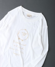 Rilakkuma 天竺クルーネック長袖Ｔシャツ