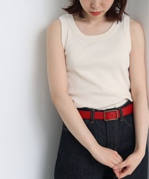 PAR ICI | リサイクルコットンテレコ タンクトップ(タンクトップ)