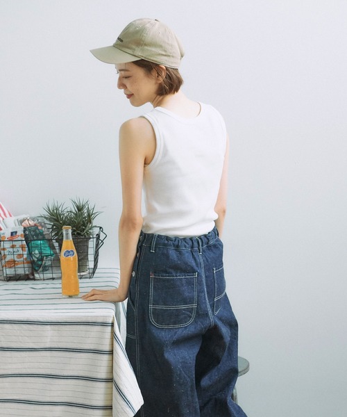 PAR ICI（パーリッシィ）の「リサイクルコットンテレコ タンクトップ（タンクトップ・レディース・その他/アイボリー/ホワイト・FREE）」の9枚目の写真