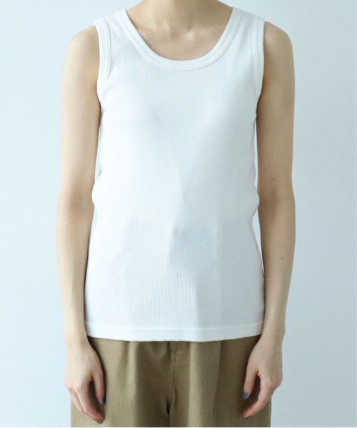 PAR ICI（パーリッシィ）の「リサイクルコットンテレコ タンクトップ（タンクトップ・レディース・その他/アイボリー/ホワイト・FREE）」の15枚目の写真