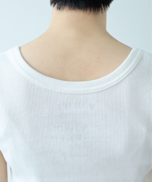 PAR ICI（パーリッシィ）の「リサイクルコットンテレコ タンクトップ（タンクトップ・レディース・その他/アイボリー/ホワイト・FREE）」の19枚目の写真