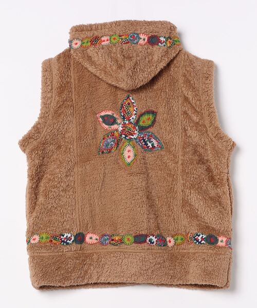 チャイハネ(チャイハネ)の「【チャイハネ】サボアアップリケMEN'Sベスト(その他アウター・メンズ・ネイビー/ベージュ・FREE)」の3枚目の写真