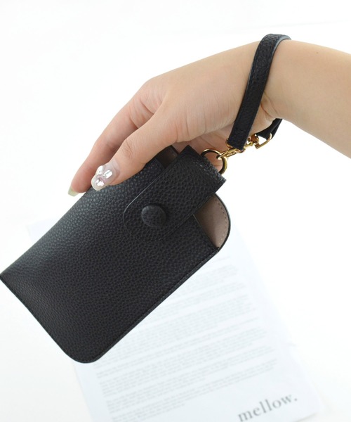 ALTROSE（アルトローズ）の「めがねケース メガネケース 眼鏡 サングラス ポーチ ストラップ付（メガネ・レディース・ブラウン/ブラック/グレー/ブルー・FREE）」の12枚目の写真