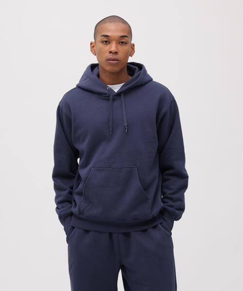 AVIREX（アヴィレックス）の「【DAILY/デイリー】PULLOVER SWEAT PARKA / プルオーバー スウェット パーカー / AVIREX / アヴィレックス（パーカー・メンズ・ブラック/ホワイト系2/その他17/ネイビー・L/M/XL/2XL）」の4枚目の写真