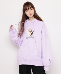 MILKBOY　MELTING　パーカー　　ピンク　チョコ　刺繍　男女兼用 MILKBOY MELTING パーカー ピンク チョコ 刺繍 男女兼用