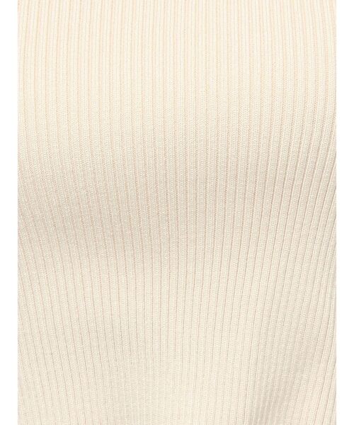 EMODA(エモダ)の「レイヤードストラップスキンニット(ニット/セーター・レディース・ホワイト/ブラック/グレー/ライム・FREE)」の8枚目の写真