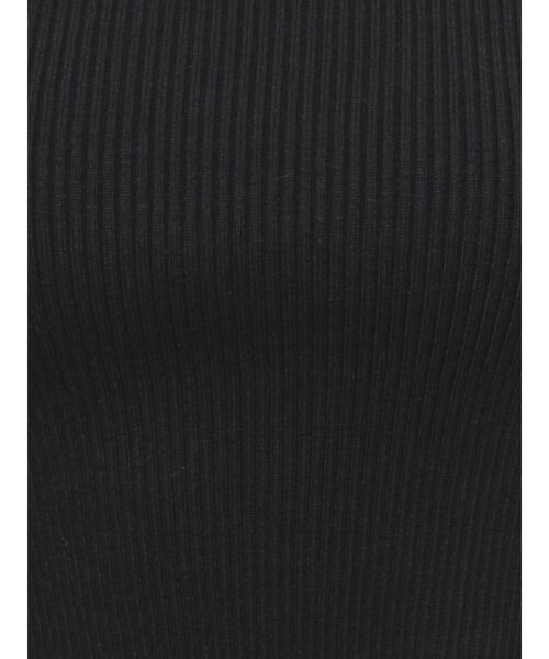 EMODA(エモダ)の「レイヤードストラップスキンニット(ニット/セーター・レディース・ホワイト/ブラック/グレー/ライム・FREE)」の5枚目の写真