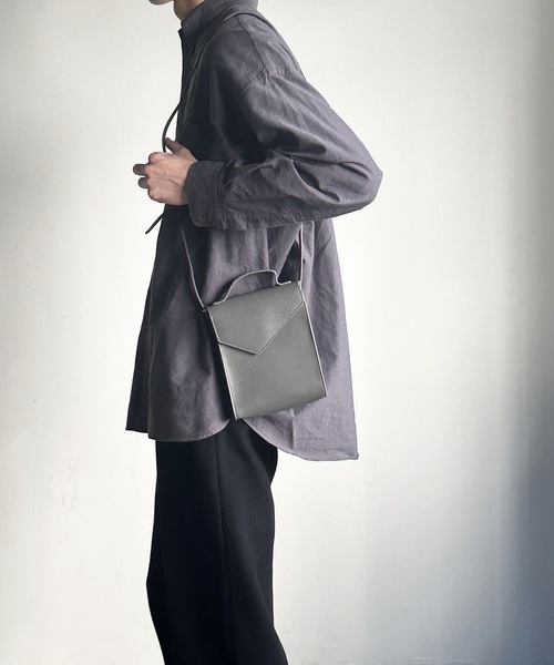 セール】【SELECT】EM:シンセティックレザー アシンメトリー