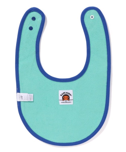 A BATHING APE(アベイシングエイプ)の「ALL BABYILO STA REVERSIBLE BIBB(スタイ/よだれかけ・キッズ・イエロー/ブルー・FREE)」の7枚目の写真