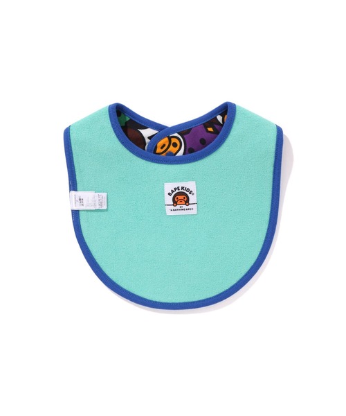 A BATHING APE(アベイシングエイプ)の「ALL BABYILO STA REVERSIBLE BIBB(スタイ/よだれかけ・キッズ・イエロー/ブルー・FREE)」の10枚目の写真