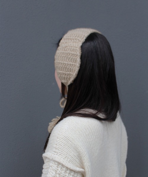 ALWAYS GOOD TIME（オルウェイズグッドタイム）の「ニット網み耳当て
