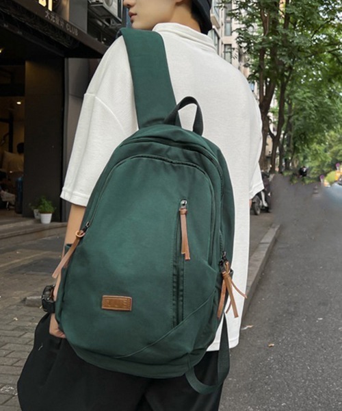 Miniministore(ミニミニストア)の「リュックサック ユニセックス 大容量A4(バックパック/リュック・レディース・ベージュ/ホワイト/ブラウン/ブラック/グリーン・FREE)」の5枚目の写真