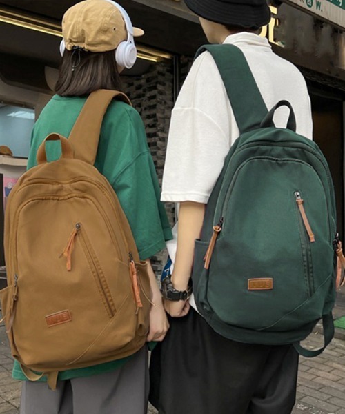 Miniministore(ミニミニストア)の「リュックサック ユニセックス 大容量A4(バックパック/リュック・レディース・ベージュ/ホワイト/ブラウン/ブラック/グリーン・FREE)」の10枚目の写真