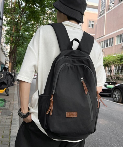 Miniministore(ミニミニストア)の「リュックサック ユニセックス 大容量A4(バックパック/リュック・レディース・ベージュ/ホワイト/ブラウン/ブラック/グリーン・FREE)」の12枚目の写真