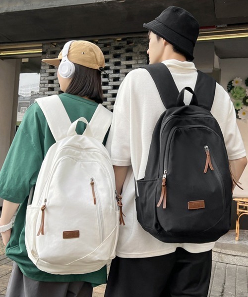 Miniministore(ミニミニストア)の「リュックサック ユニセックス 大容量A4(バックパック/リュック・レディース・ベージュ/ホワイト/ブラウン/ブラック/グリーン・FREE)」の13枚目の写真