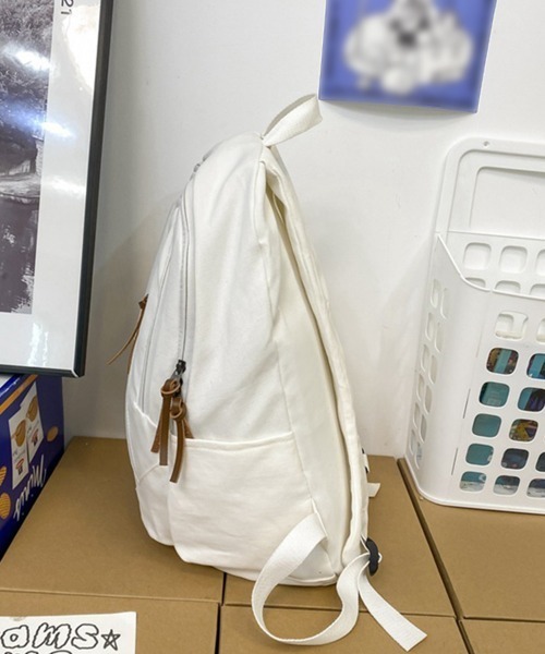 Miniministore(ミニミニストア)の「リュックサック ユニセックス 大容量A4(バックパック/リュック・レディース・ベージュ/ホワイト/ブラウン/ブラック/グリーン・FREE)」の18枚目の写真