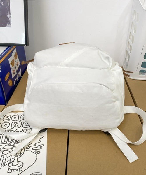 Miniministore(ミニミニストア)の「リュックサック ユニセックス 大容量A4(バックパック/リュック・レディース・ベージュ/ホワイト/ブラウン/ブラック/グリーン・FREE)」の20枚目の写真
