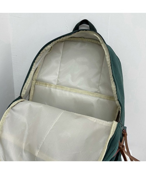 Miniministore(ミニミニストア)の「リュックサック ユニセックス 大容量A4(バックパック/リュック・レディース・ベージュ/ホワイト/ブラウン/ブラック/グリーン・FREE)」の21枚目の写真