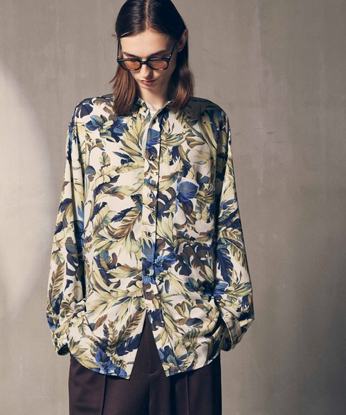 MAISON SPECIAL(メゾンスペシャル)の「《UNISEX》【LIMITED EDITION】Prime-Over Shirt Coat/プライムオーバーシャツコート【MAISON SPECIAL/メゾンスペシャル】(シャツ/ブラウス・メンズ・ダークブラック/グレー/ダークグリーン/ブルー/ホワイト/ライトグレー/ブラウン/グリーン/アイボリー/ブラック/ベージュ/パープル/オレンジ・1/2)」の8枚目の写真