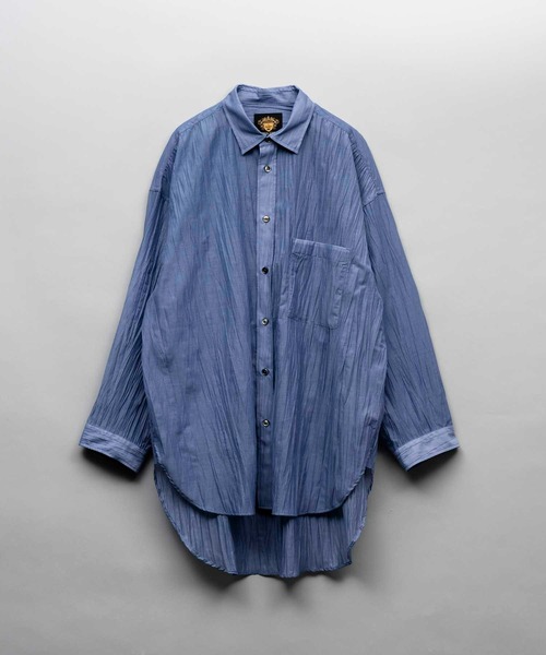 MAISON SPECIAL(メゾンスペシャル)の「《UNISEX》【LIMITED EDITION】Prime-Over Shirt Coat/プライムオーバーシャツコート【MAISON SPECIAL/メゾンスペシャル】(シャツ/ブラウス・メンズ・ダークブラック/グレー/ダークグリーン/ブルー/ホワイト/ライトグレー/ブラウン/グリーン/アイボリー/ブラック/ベージュ/パープル/オレンジ・1/2)」の11枚目の写真