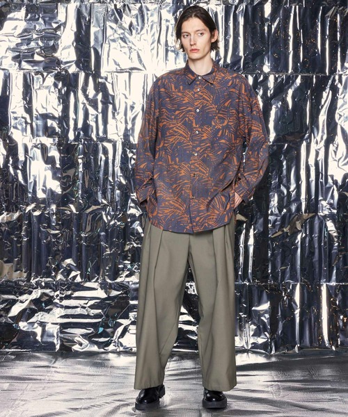 MAISON SPECIAL(メゾンスペシャル)の「《UNISEX》【LIMITED EDITION】Prime-Over Shirt Coat/プライムオーバーシャツコート【MAISON SPECIAL/メゾンスペシャル】(シャツ/ブラウス・メンズ・ダークブラック/グレー/ダークグリーン/ブルー/ホワイト/ライトグレー/ブラウン/グリーン/アイボリー/ブラック/ベージュ/パープル/オレンジ・1/2)」の14枚目の写真