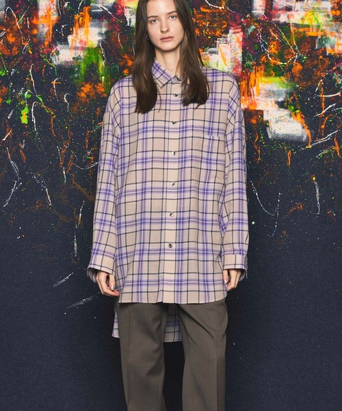 MAISON SPECIAL(メゾンスペシャル)の「《UNISEX》【LIMITED EDITION】Prime-Over Shirt Coat/プライムオーバーシャツコート【MAISON SPECIAL/メゾンスペシャル】(シャツ/ブラウス・メンズ・ダークブラック/グレー/ダークグリーン/ブルー/ホワイト/ライトグレー/ブラウン/グリーン/アイボリー/ブラック/ベージュ/パープル/オレンジ・1/2)」の19枚目の写真