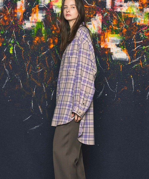 MAISON SPECIAL(メゾンスペシャル)の「《UNISEX》【LIMITED EDITION】Prime-Over Shirt Coat/プライムオーバーシャツコート【MAISON SPECIAL/メゾンスペシャル】(シャツ/ブラウス・メンズ・ダークブラック/グレー/ダークグリーン/ブルー/ホワイト/ライトグレー/ブラウン/グリーン/アイボリー/ブラック/ベージュ/パープル/オレンジ・1/2)」の20枚目の写真