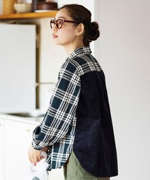 ａｎｄ　ｍｙｅｒａ　ぬくもりのチェックシャツ