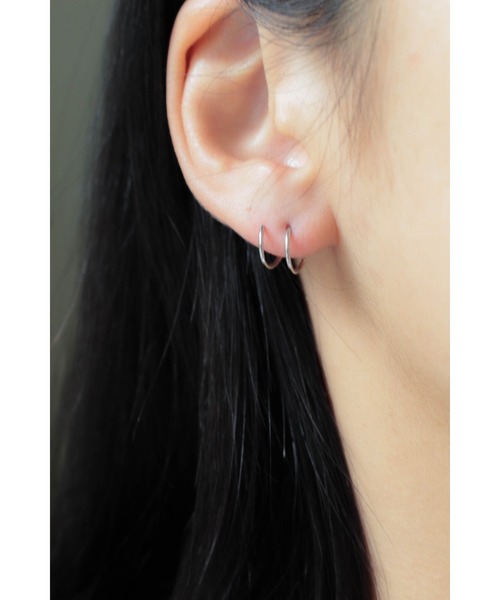 ebine（エビネ）の「Screw Mini Pierce（ピアス（両耳用）・レディース・ゴールド/ピンクゴールド/シルバー・FREE）」の21枚目の写真