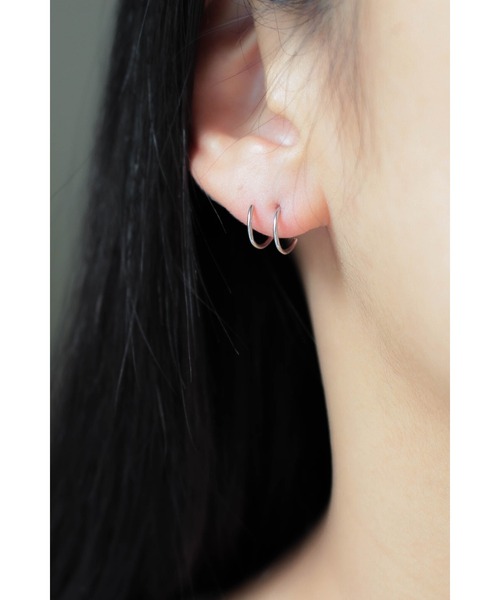 ebine（エビネ）の「Screw Mini Pierce（ピアス（両耳用）・レディース・ゴールド/ピンクゴールド/シルバー・FREE）」の17枚目の写真