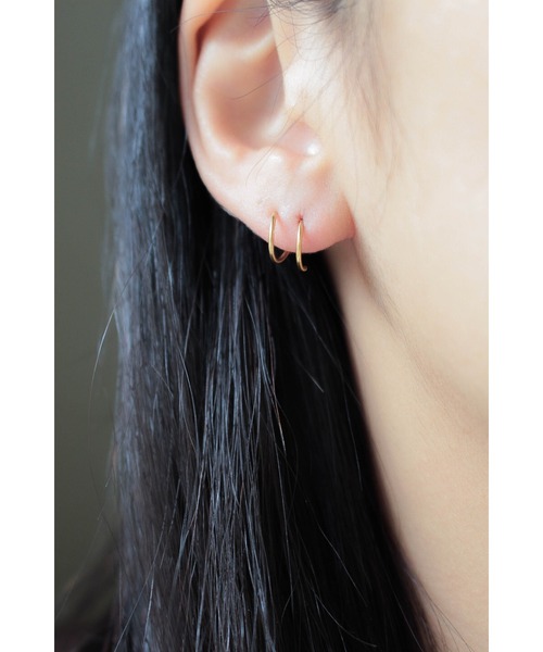 ebine（エビネ）の「Screw Mini Pierce（ピアス（両耳用）・レディース・ゴールド/ピンクゴールド/シルバー・FREE）」の15枚目の写真