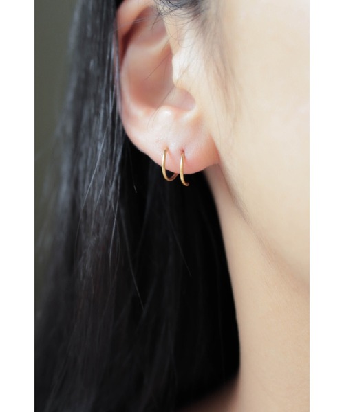 ebine（エビネ）の「Screw Mini Pierce（ピアス（両耳用）・レディース・ゴールド/ピンクゴールド/シルバー・FREE）」の13枚目の写真